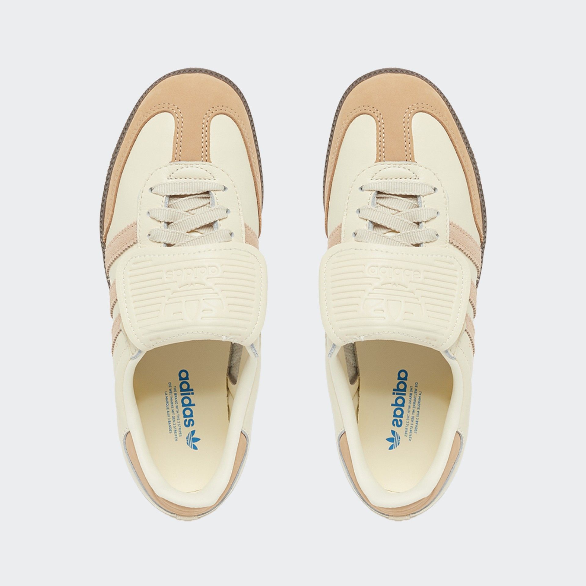 Adidas Samba LT W Cream White Sand Gold Shoes