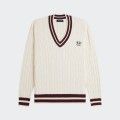 Fred Perry Braided Knit Tennis Sweatshirt Fred Perry Braided Knit Tennis Sweatshirt
