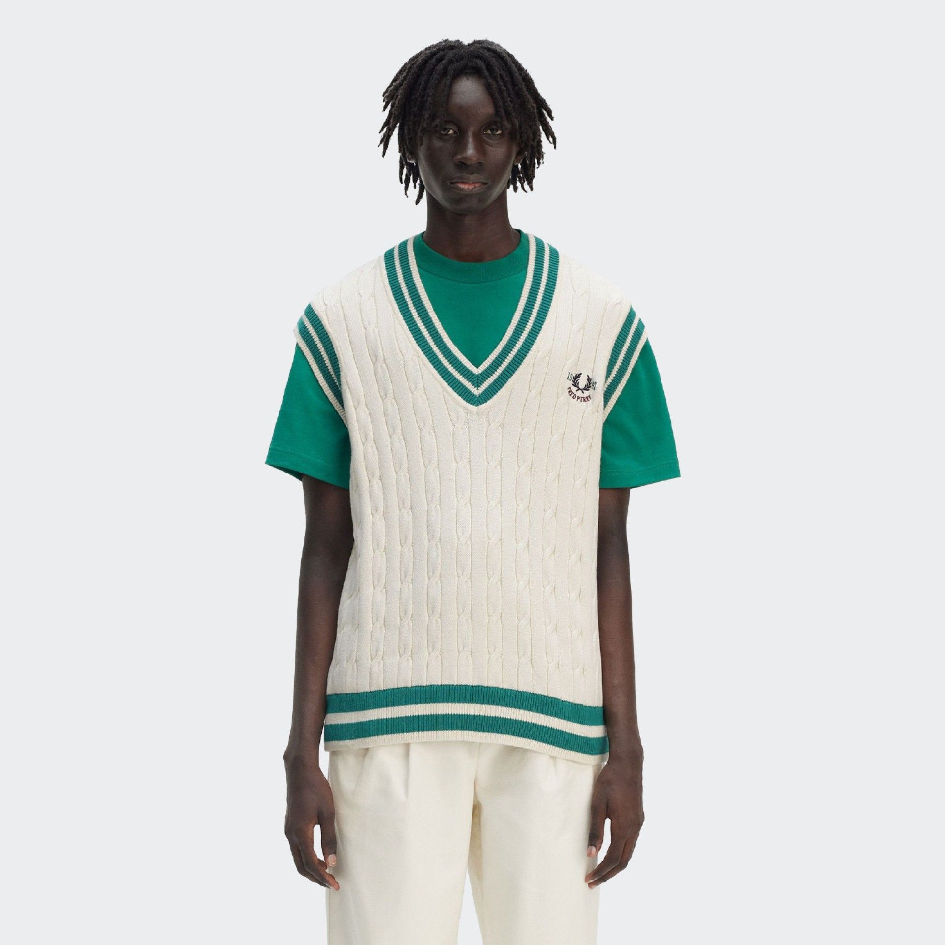 Gilet en maille Fred Perry