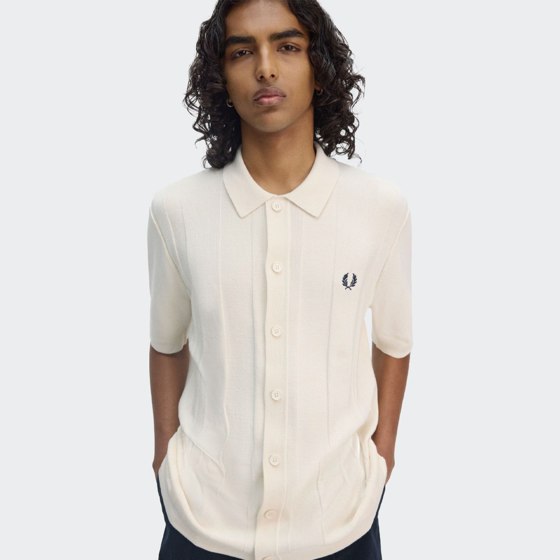 Fred Perry Ribbed Shirt