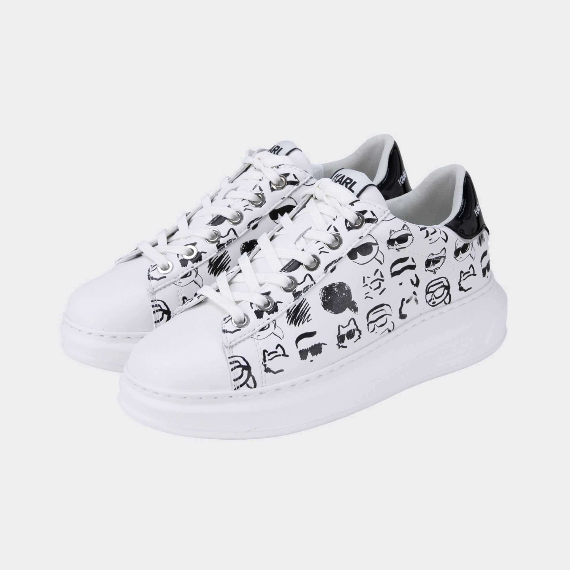 Icon NFT Capri Graffiti Karl Lagerfeld trainers