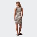 Vestido Canalé a Rayas Calvin Klein Vestido Canalé a Rayas Calvin Klein