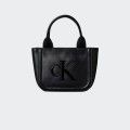 Calvin Klein Embossed Logo Small Tote Bag