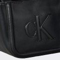 Calvin Klein Embossed Logo Small Tote Bag