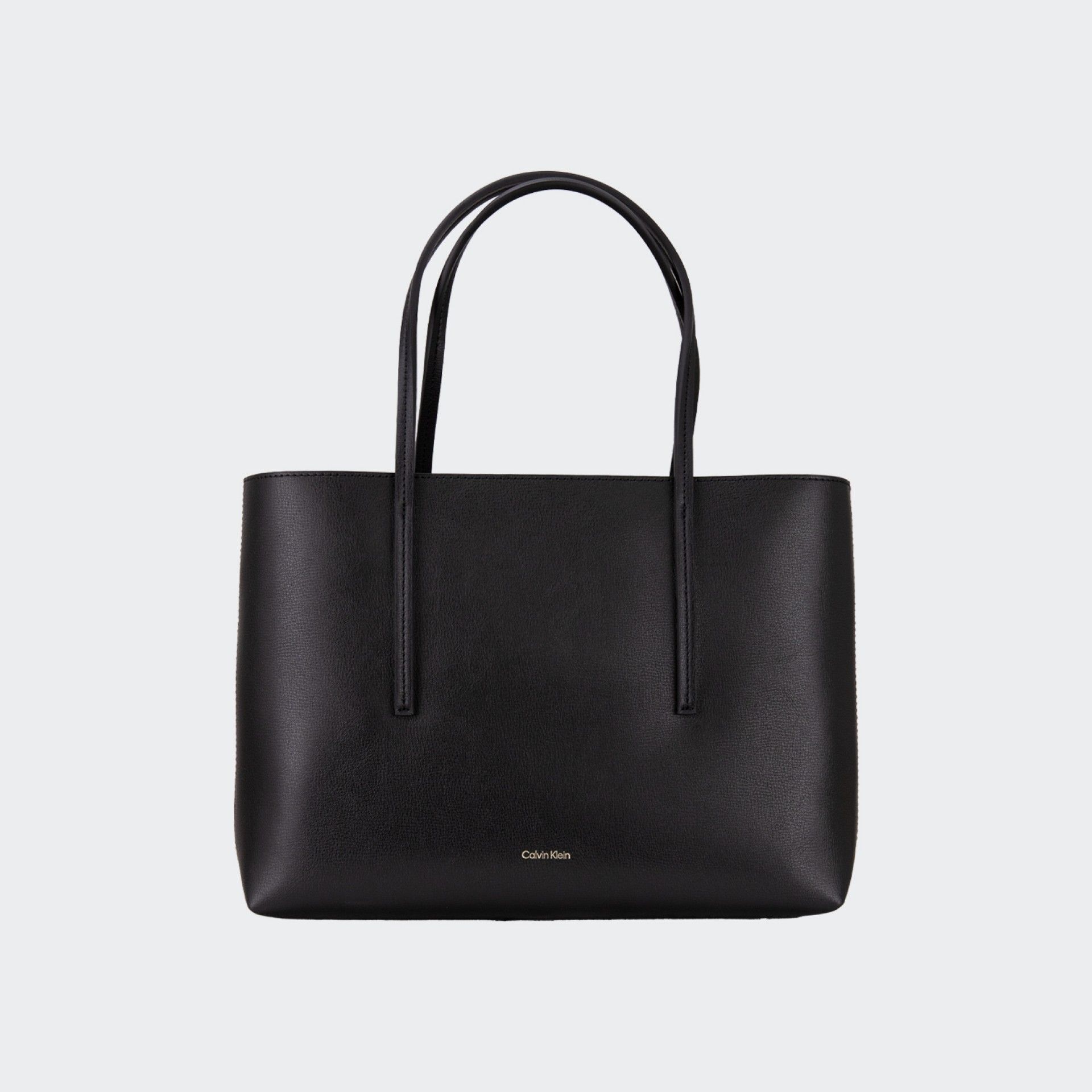 Calvin Klein Foil Logo Shoulder Tote Bag