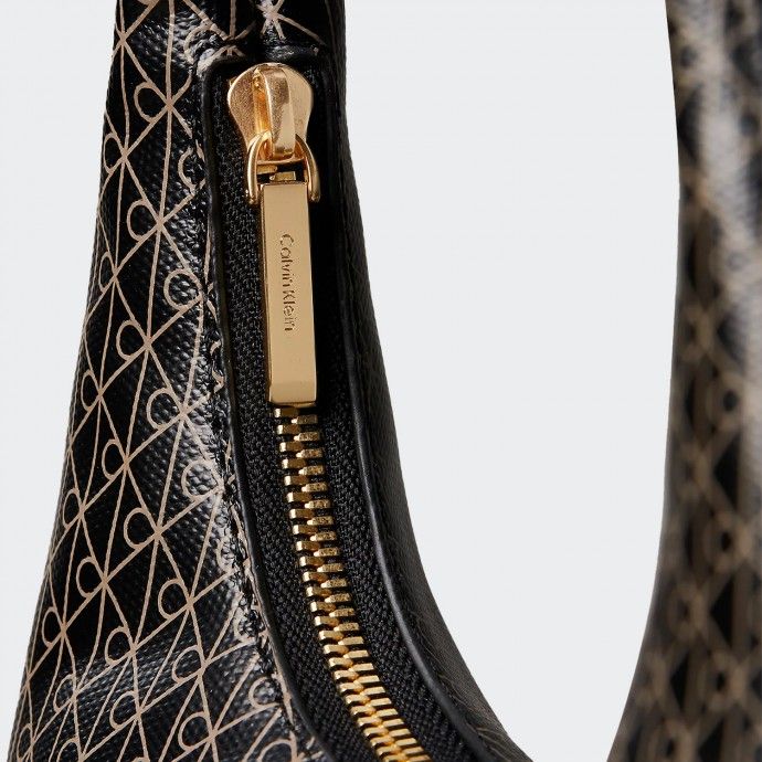 Calvin Klein Monogram Logo Shoulder Bag