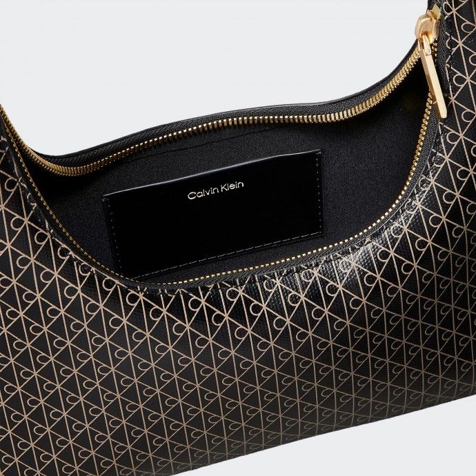 Calvin Klein Monogram Logo Shoulder Bag
