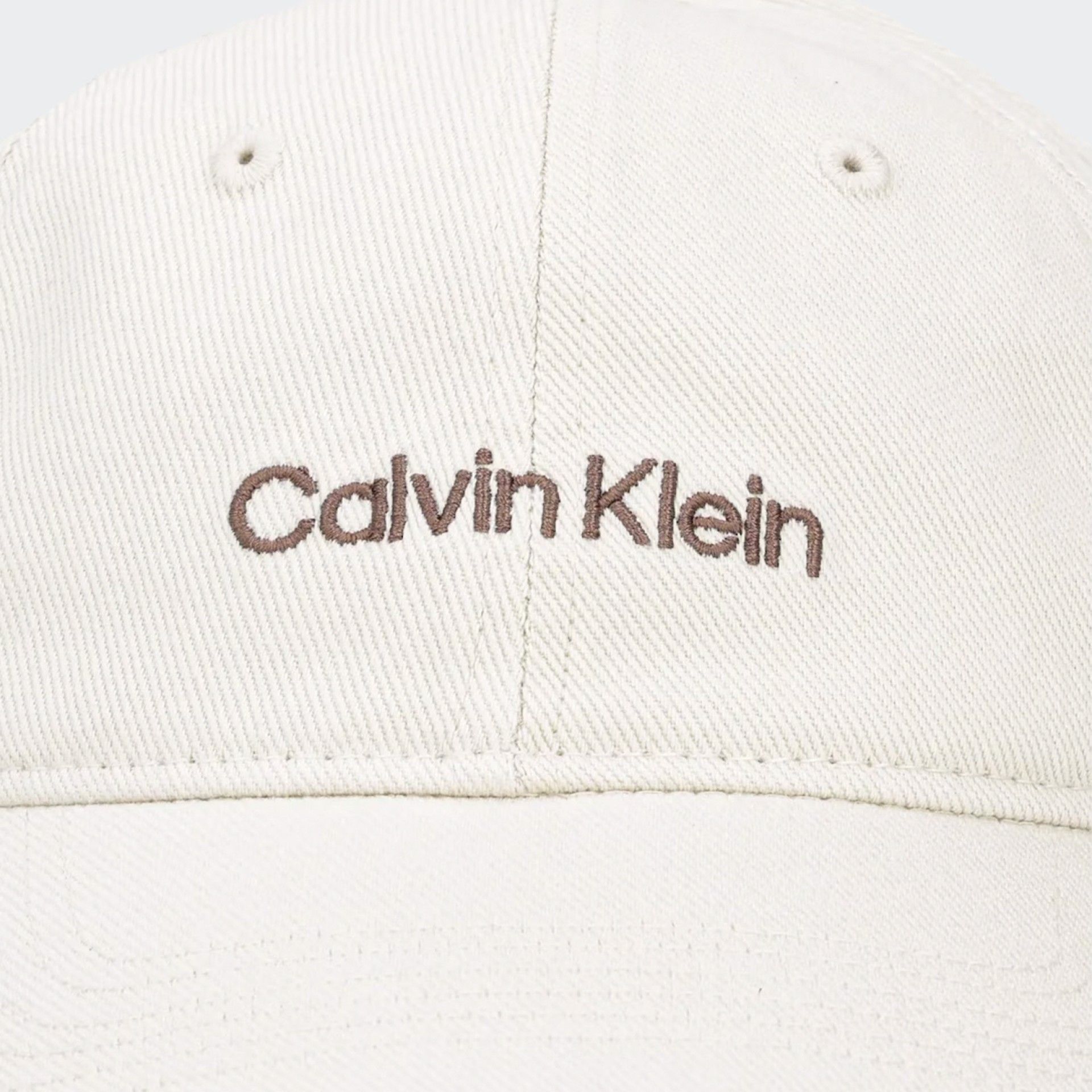 Gorra vaquera con el logotipo bordado de Calvin Klein
