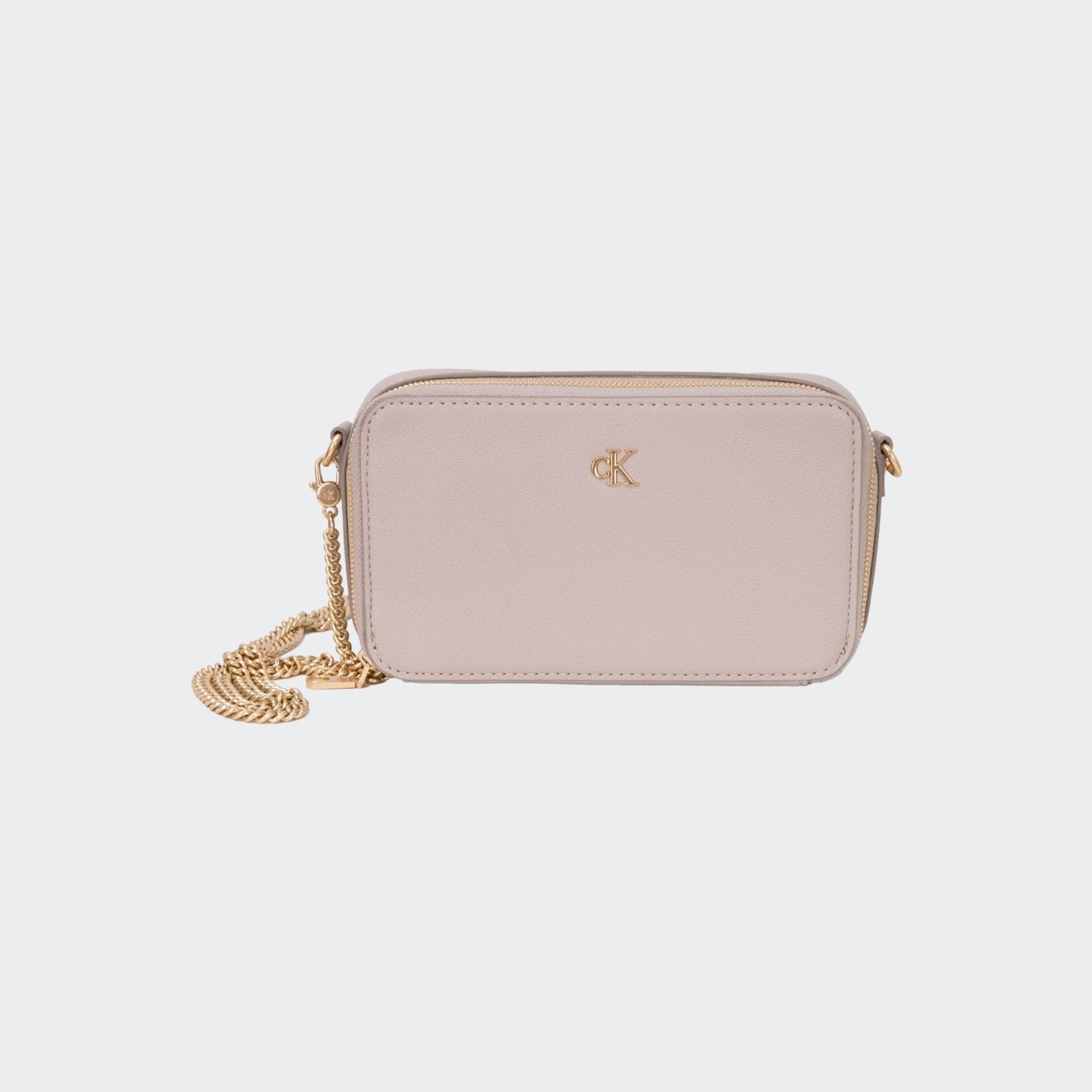 Calvin Klein Gold Logo Crossbody Bag