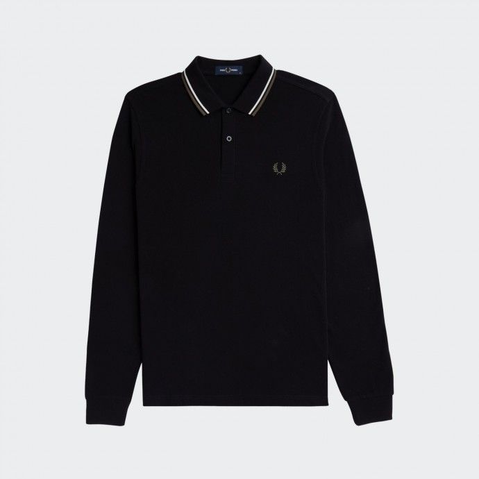 Fred Perry Twin Tipped long sleeve polo shirt
