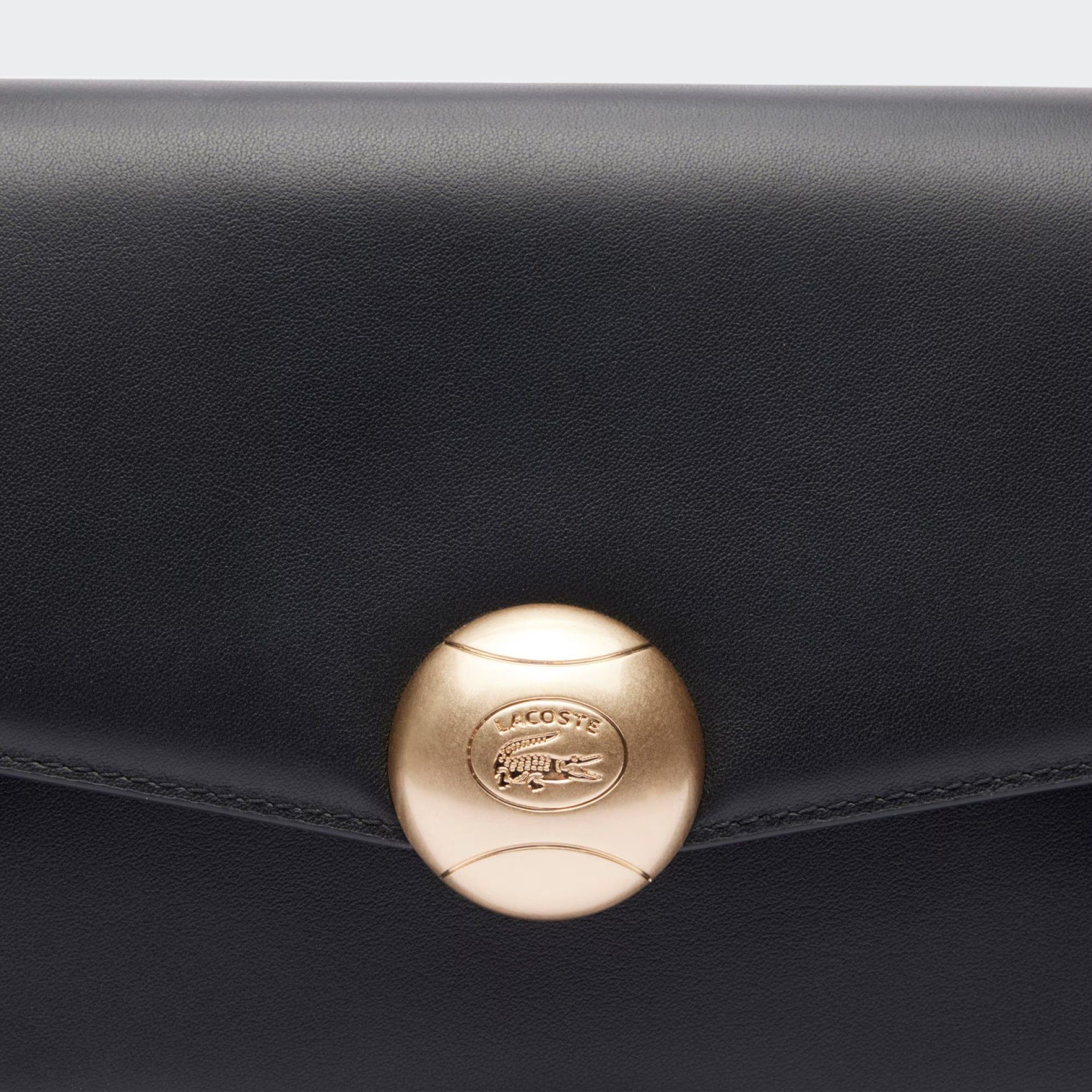 Bolso de cuero con solapa Tennis Bliss