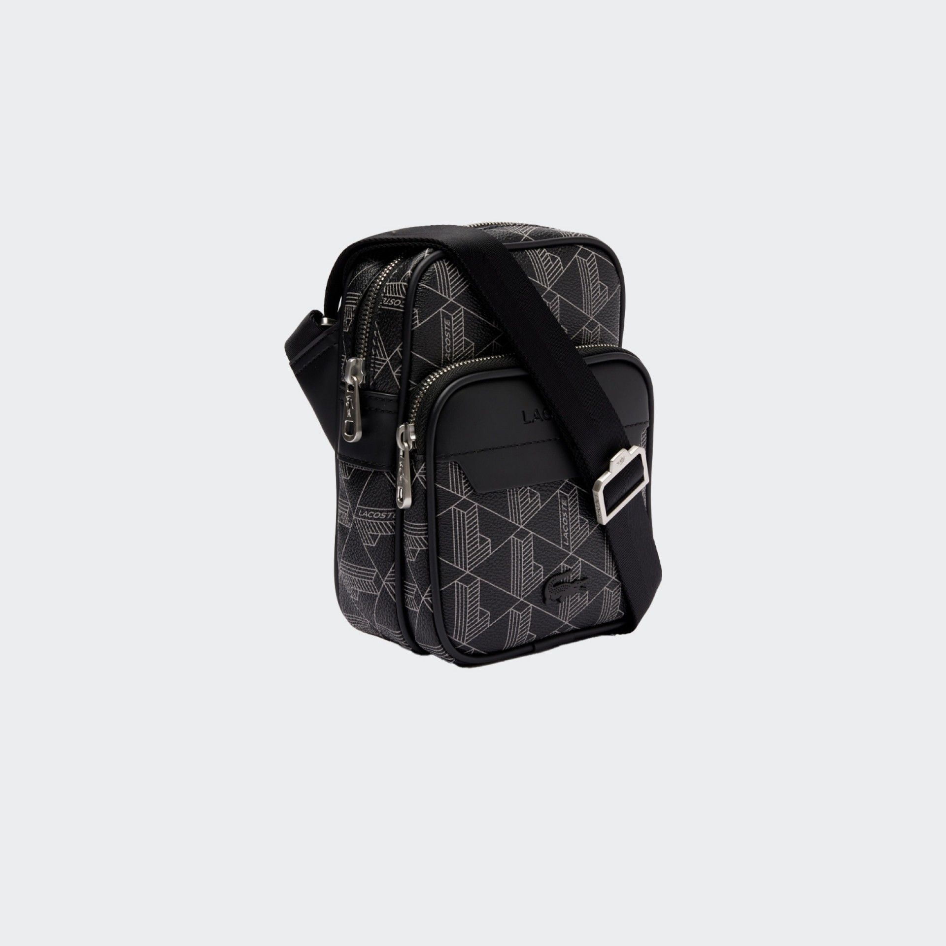 Lacoste The Blend Monogram Shoulder Bag