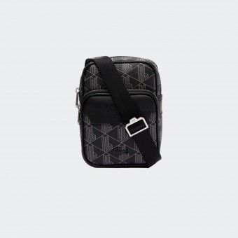 Lacoste The Blend Monogram Shoulder Bag