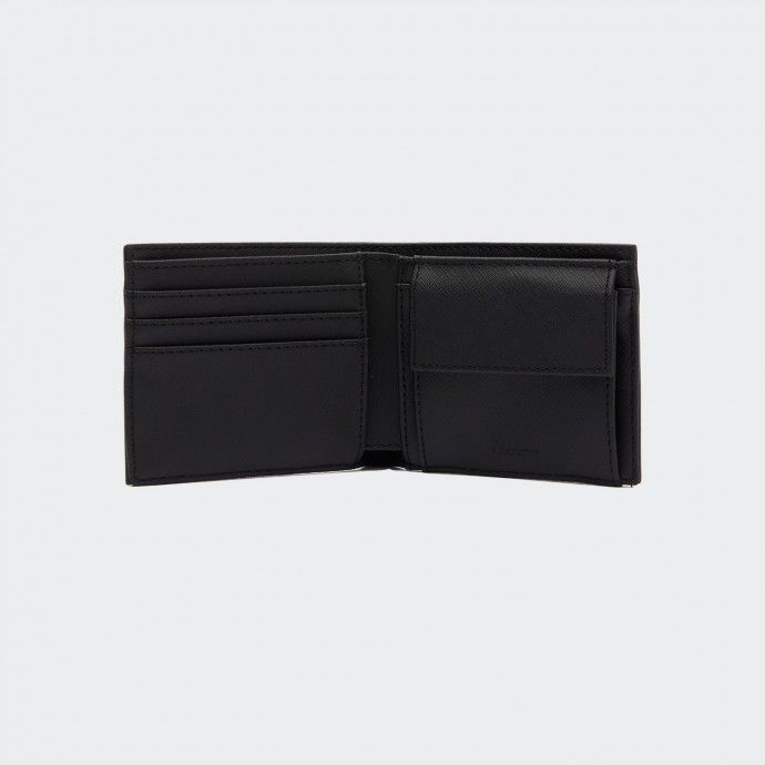 Cartera Lacoste Cl�sica Mediana con Protecci�n RFID