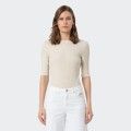 Body slim fit em malha Fracomina Body slim fit em malha Fracomina