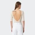 Body slim fit em malha Fracomina Body slim fit em malha Fracomina