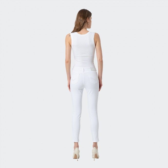 Calças skinny com efeito push up Fracomina