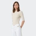 Body slim fit em malha Fracomina Body slim fit em malha Fracomina