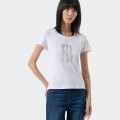 Fracomina cotton knit slim fit t-shirt