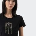 Fracomina slim fit rhinestone t-shirt