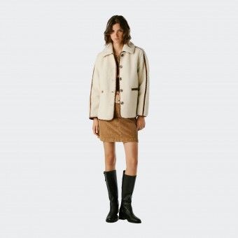 Manteau en Peau de Mouton Pepe Jeans