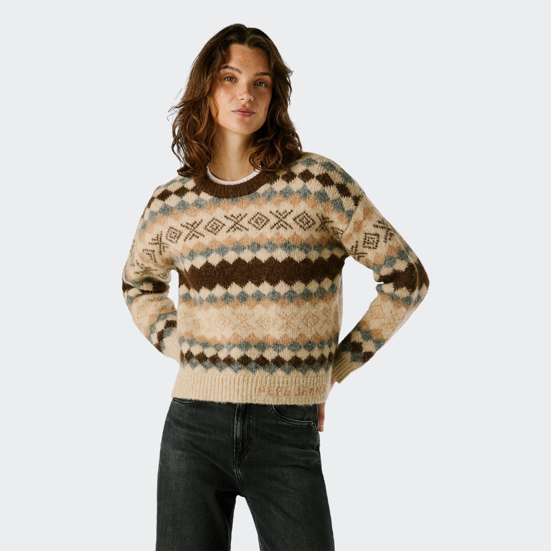 Jersey de Punto Fairisle Pepe Jeans