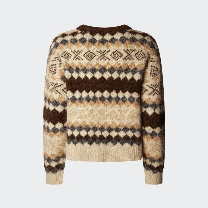 Camisola de Malha Fairisle Pepe Jeans