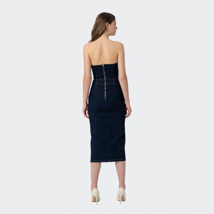 Vestido de Ganga Fracomina
