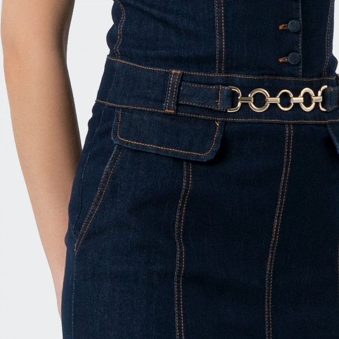 Vestido de Ganga Fracomina