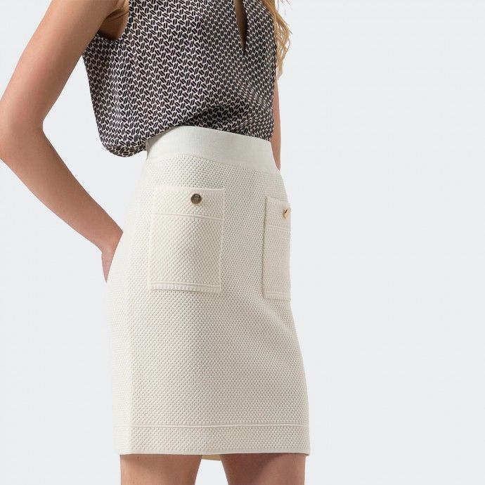 Mini Saia de Malha Fracomina