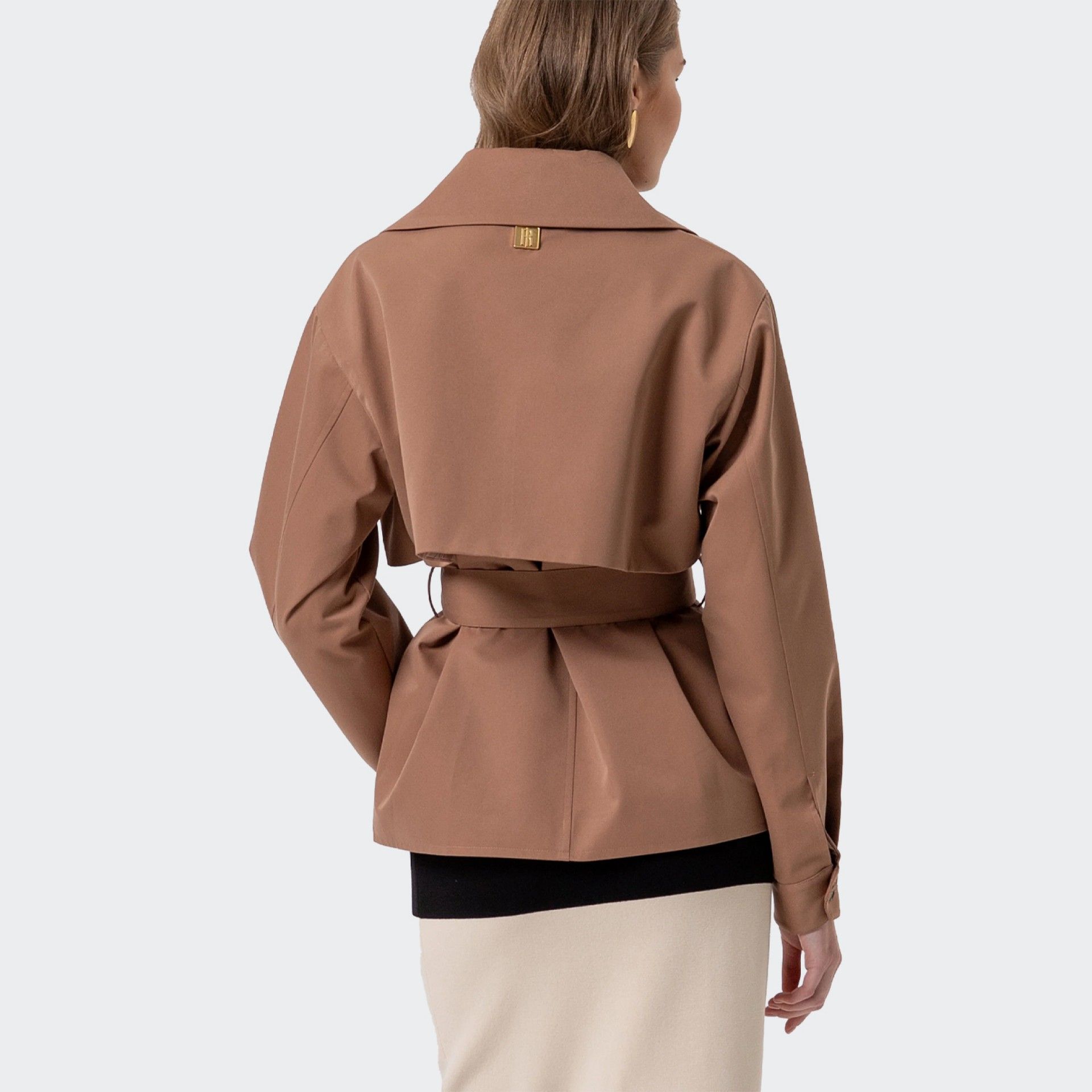 Casaco Trench Coat Oversize Fracomina