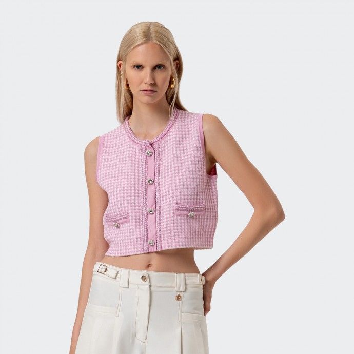 Colete Tweed Fracomina