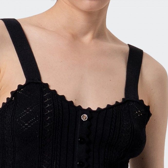 Top de Al�as de Malha Fracomina