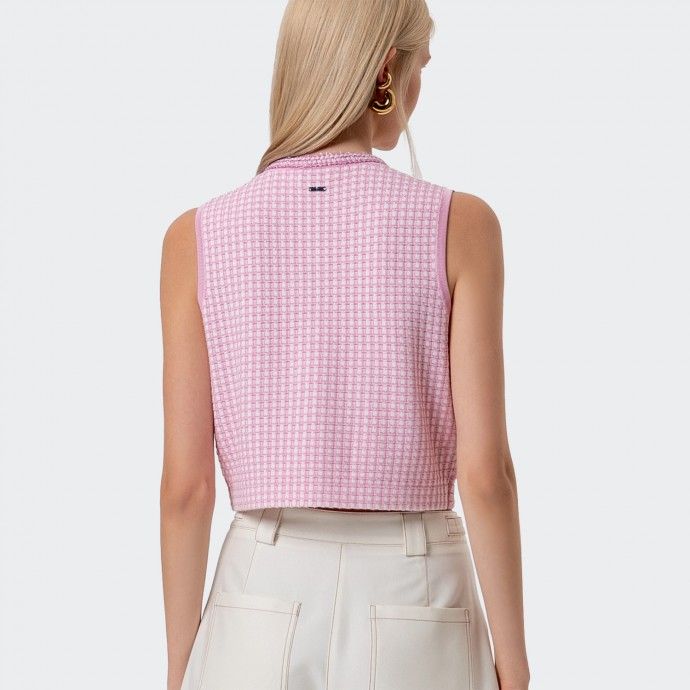 Colete Tweed Fracomina