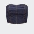 Judith Neckline Relish Denim Top Judith Neckline Relish Denim Top