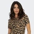 Camiseta con estampado animal print Relish Camiseta con estampado animal print Relish