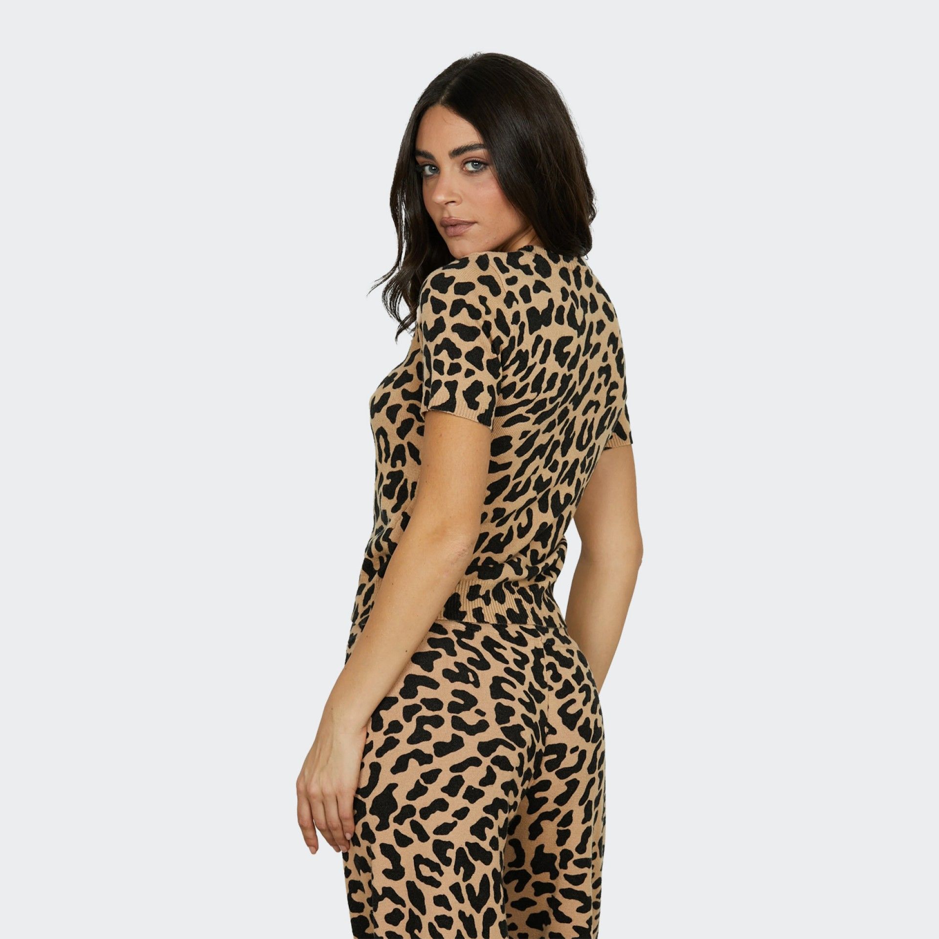 Camiseta con estampado animal print Relish