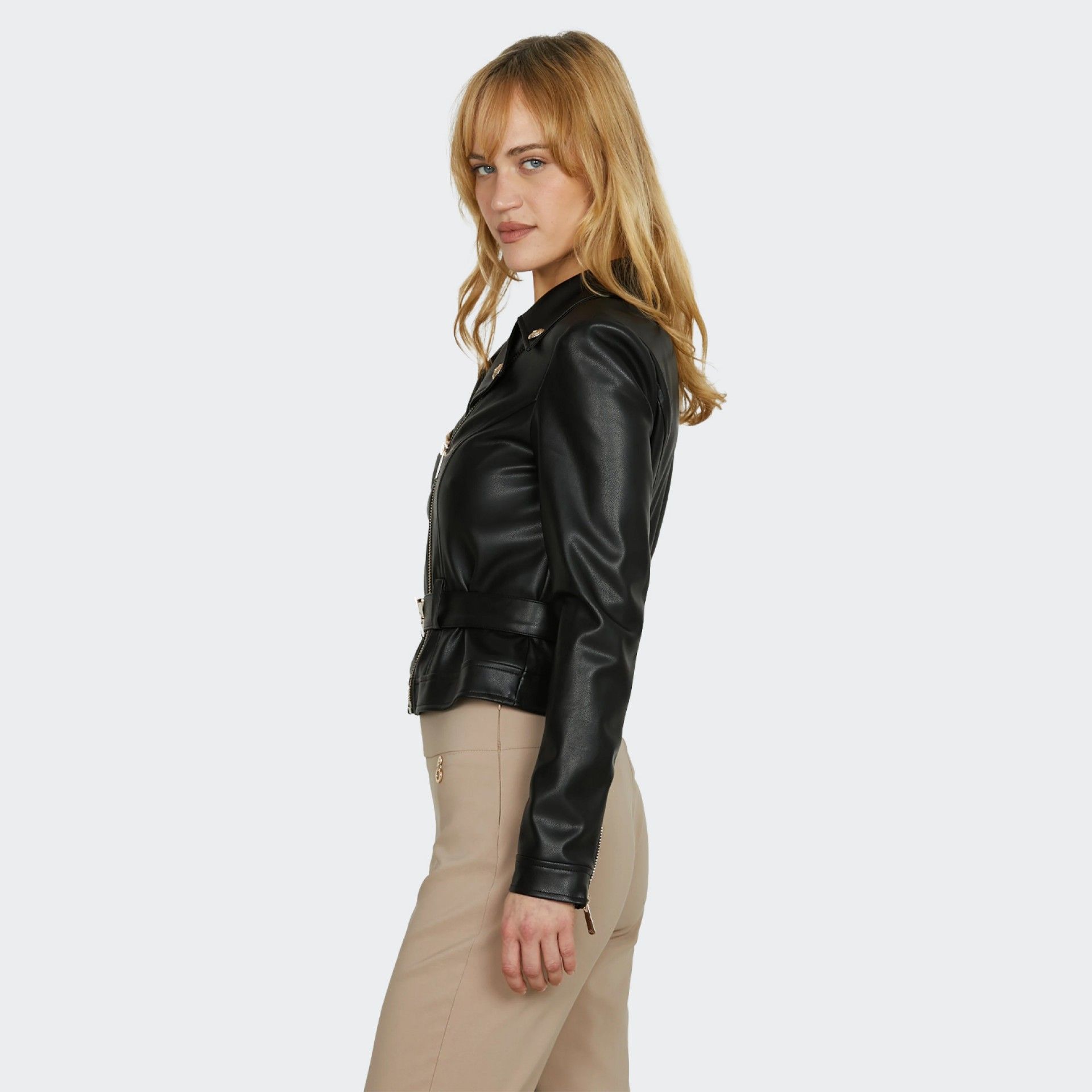 Relish Leather Biker Jacket