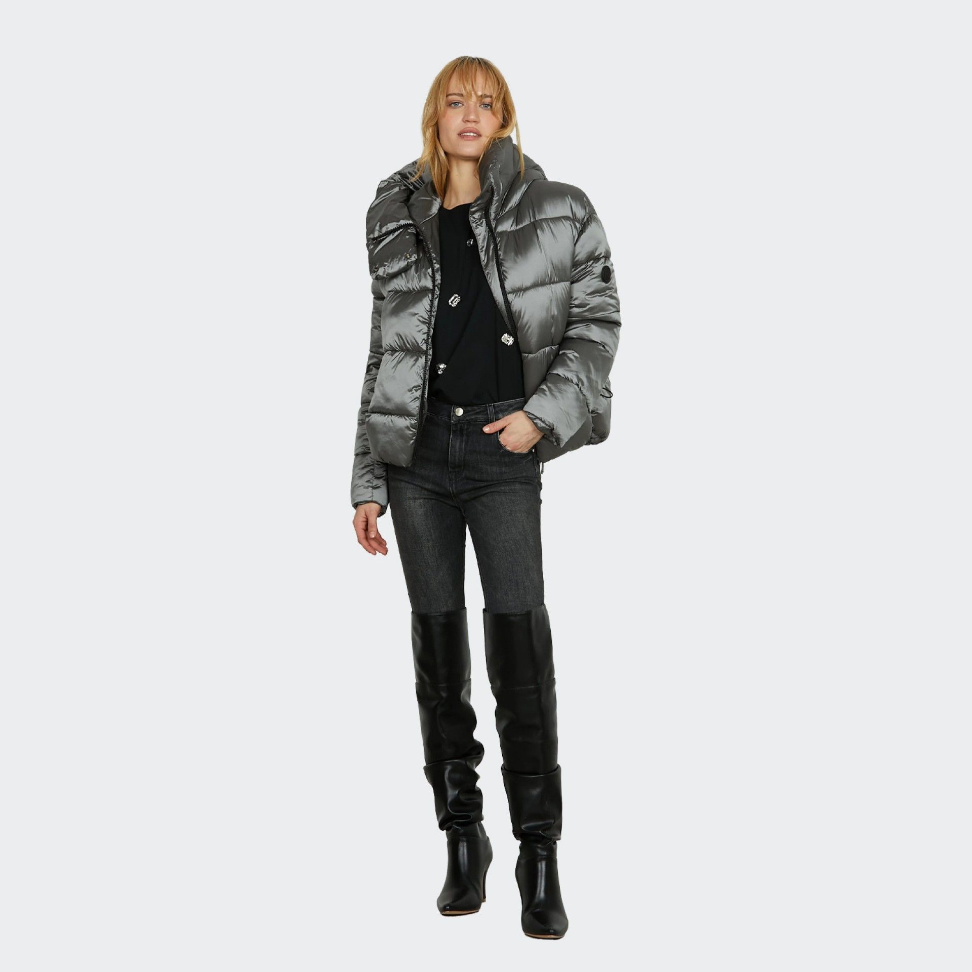 Relish TONATIUH_A Quilted Hooded Jacket
