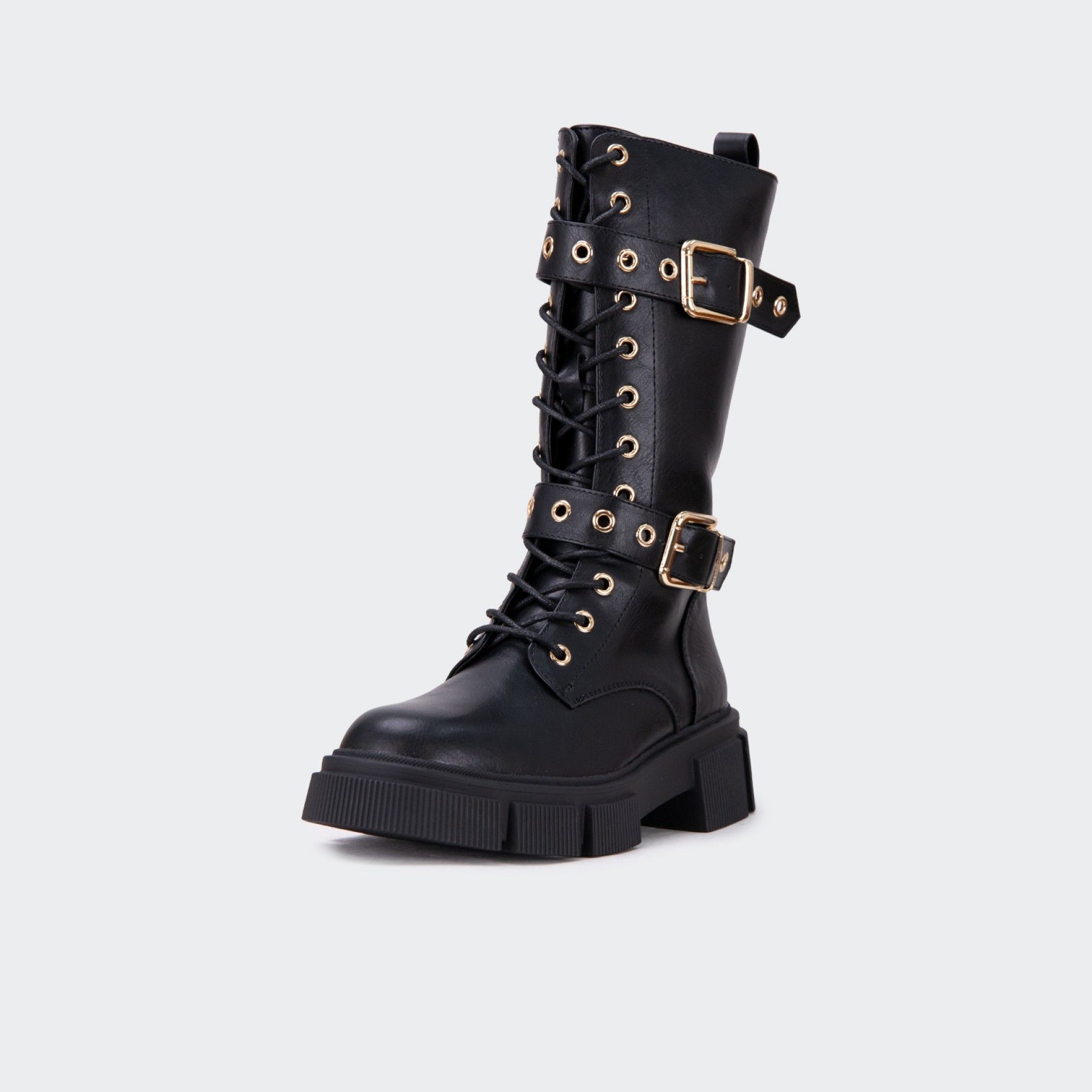 Relish High-Top Boots with Zipper