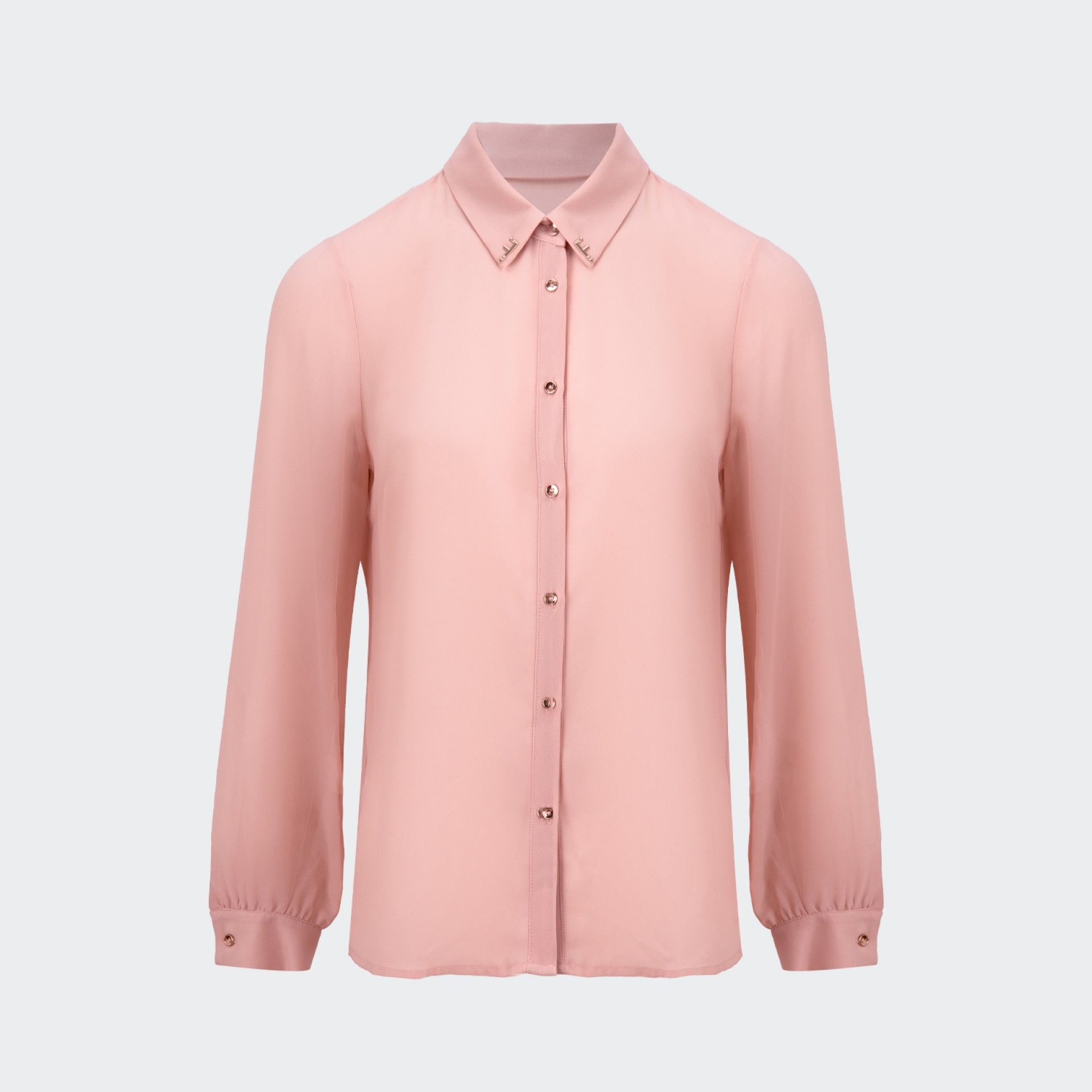 Fracomina Sleeve Shirt with Metallic Details