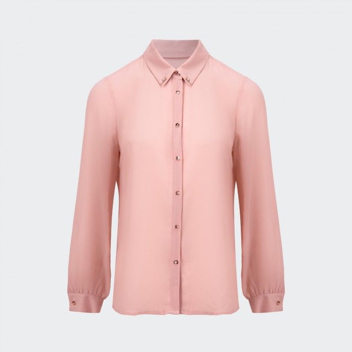Fracomina Sleeve Shirt with Metallic Details