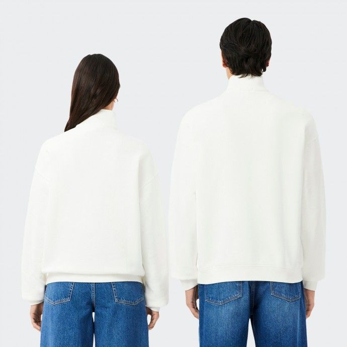 Lacoste turtleneck sweater with zip fastening