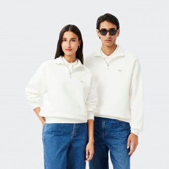 Lacoste turtleneck sweater with zip fastening
