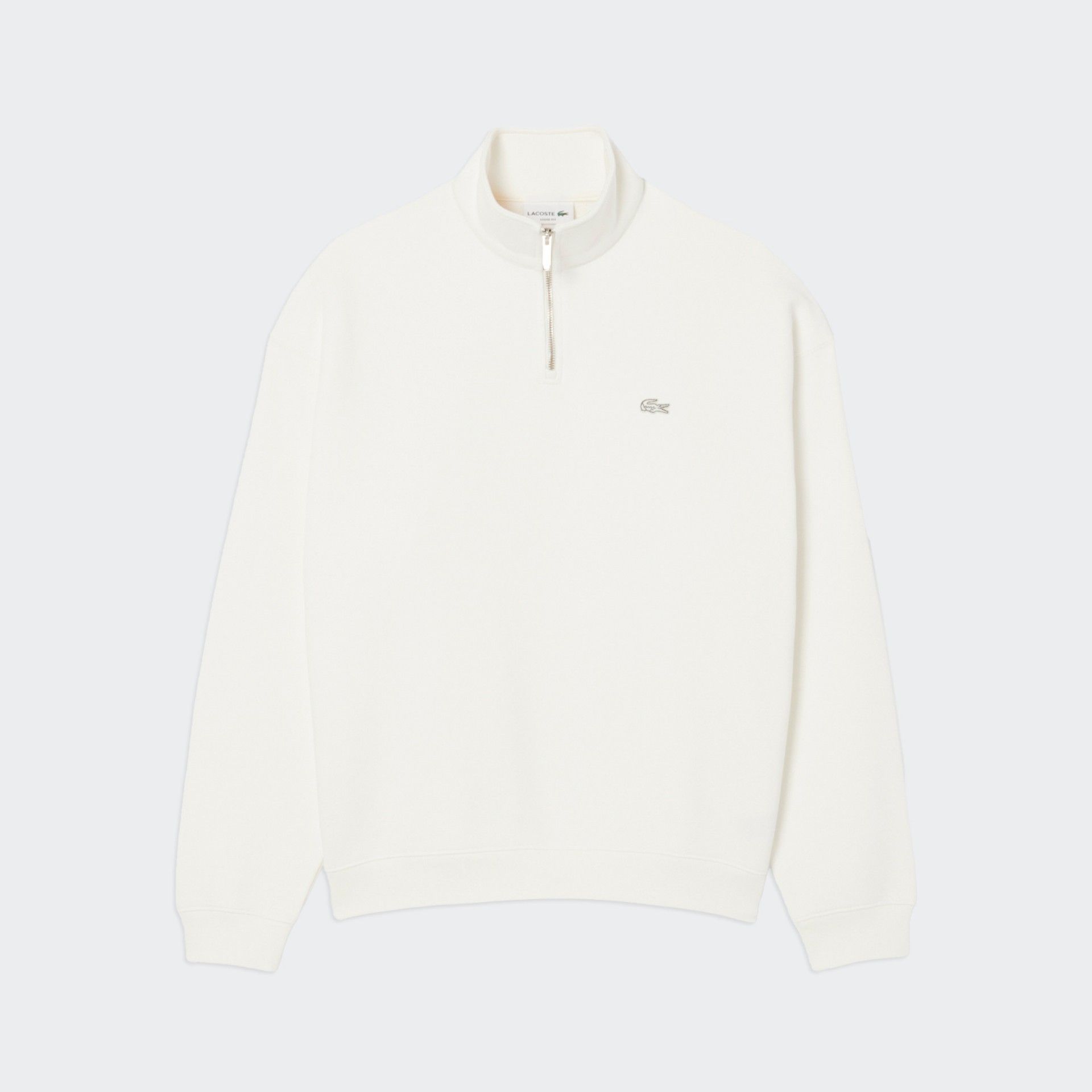 Lacoste turtleneck sweater with zip fastening