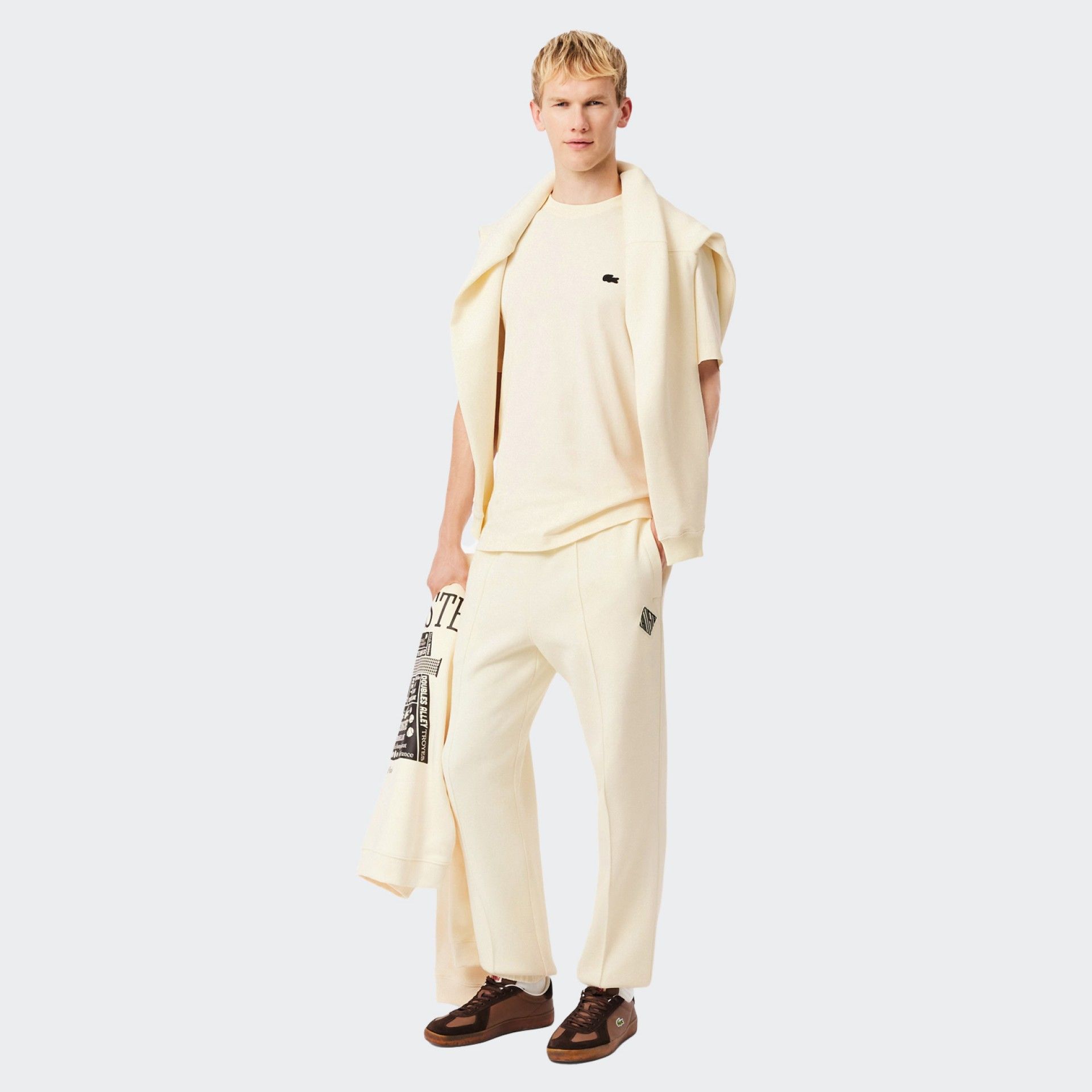 Lacoste Printed Cotton T-Shirt