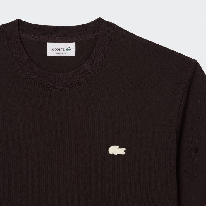 Lacoste Printed Cotton T-shirt
