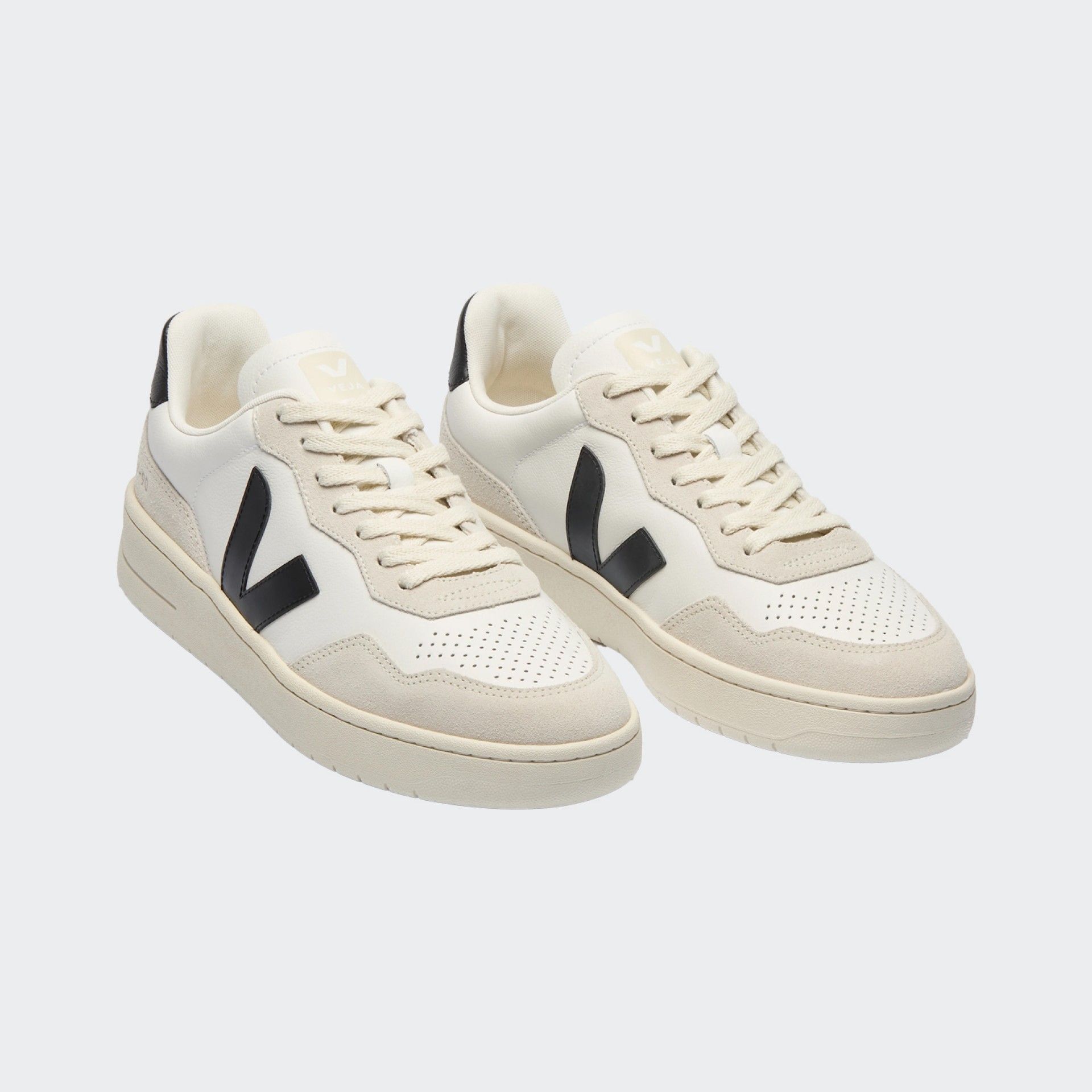Sapatilhas Veja V-90 Leather White Black