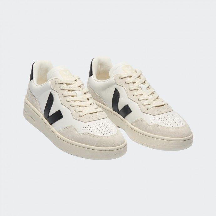 Sapatilhas Veja V-90 Leather White Black