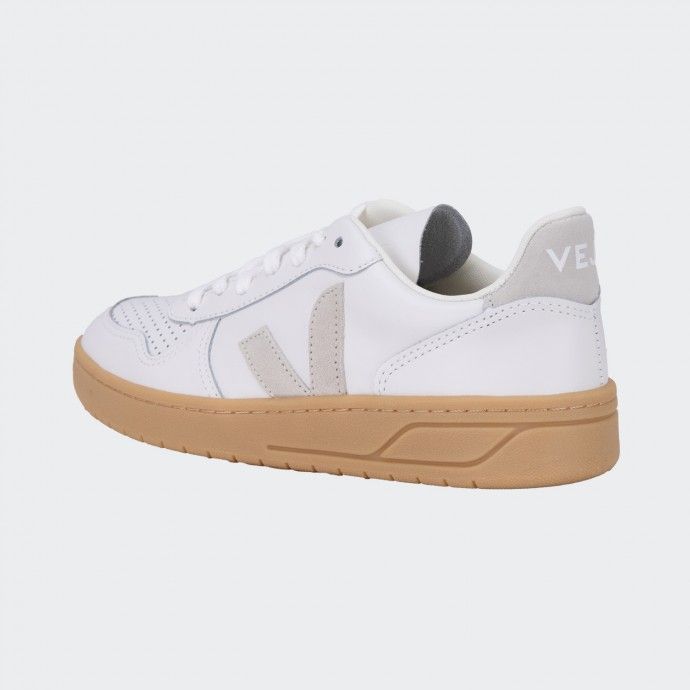 Sapatilhas Veja V-10 Leather White Natural